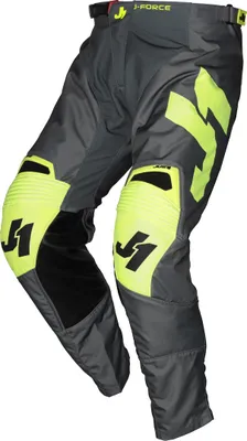 Produktbild von Just1 J-Force Terra Motocross Hose, grau/gelb, 44