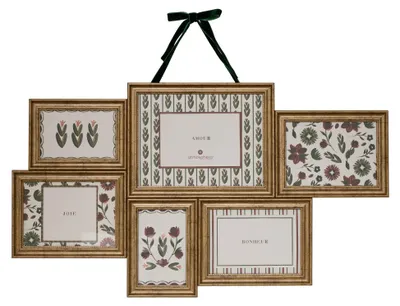 Imagen del producto de Marco múltiple para 6 fotografías, modelo MONA, 68,5 x 38,8 cm