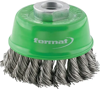 Produktbild von Format Topfbürste rostfrei M14 gezopft 65x0,5mm
