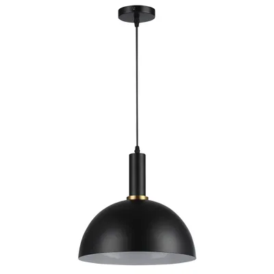 Produktbild von MasterLED Pendelleuchte Koko Ø30cm Kupfer-Schwarz E27 – Retro Hängelampe für Esstisch & Küche
