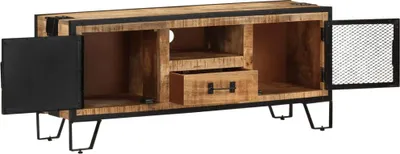 Produktbild von vidaXL TV-Schrank 110x31x46 cm Raues Mangoholz