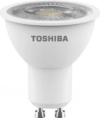 Obrázok produktu pre LED halogénová žiarovka GU10 5,5W = 63W 450lm 6500K Studený reflektor TOSHIBA