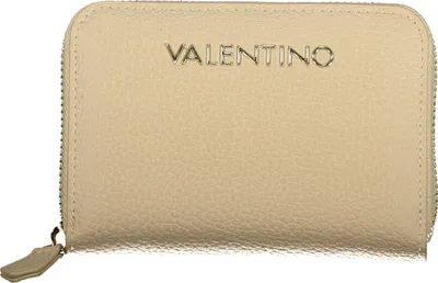 Produktbild von Elegante Damen-Geldbörse Beige mit 6 Fächern & Reißverschluss