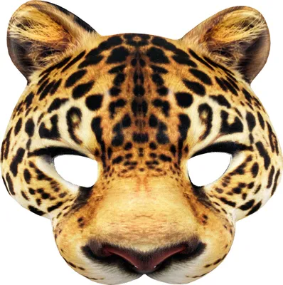 Produktbild von Oblique Unique Leoparden Maske Gesichtsmaske Leopard für Halloween Kostüm Karneval Fasching Motto Party als Tier Verkleidung