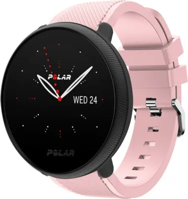 Produktbild von Strap-it Polar Ignite 3 Silikonarmband (Hellrosa)