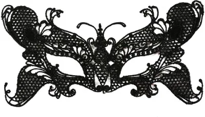 Produktbild von Oblique Unique Venezianische Maske y Spitzen Augenmaske Karneval - Model 9