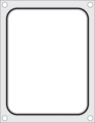 Imagen del producto de Matriz para máquina de sellado, un recipiente (227x178 mm)