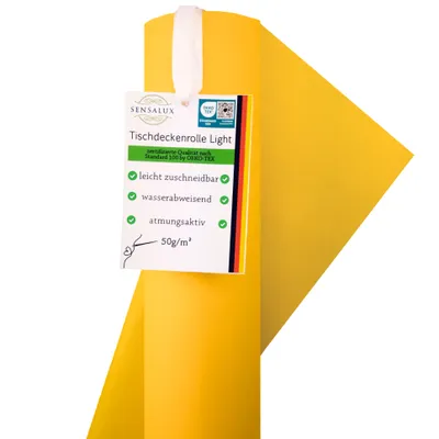 Produktbild von Sensalux NATURE light, Light Tischdecke - 1,1m x 25m Sonnengelb