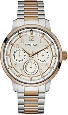 Produktbild von Nautica Herren Uhr Armbanduhr NAD19556G Edelstahl