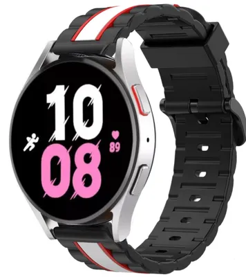 Produktbild von Strap-it Samsung Galaxy Watch 5 - 44mm Special Edition Band (Schwarz/Weiß)