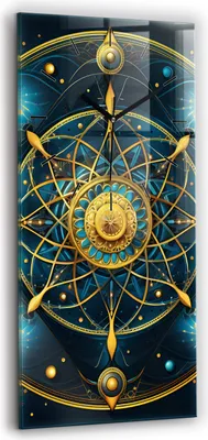 Produktbild von Wallfluent Wanduhr – Stilles Quarzuhrwerk - Uhr Dekoration Wohnzimmer Schlafzimmer Küche - Zifferblatt mit Strichen - schwarze Zeiger - 30x60 cm - Horoskopische Uhr