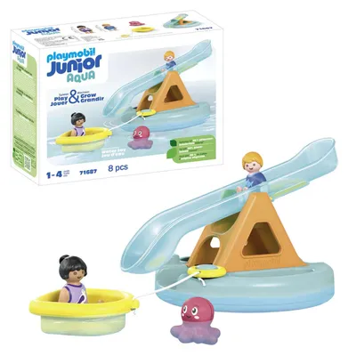 Produktbild von PLAYMOBIL 71687, Wasser-Spiel-Set, 1 Jahr(e), Mehrfarbig, Kunststoff