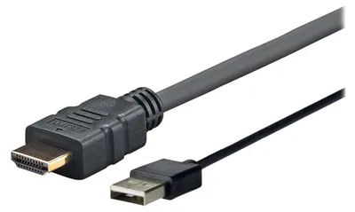 Imagen del producto de Vivolink PROHDMIUSB5, 5 metros, HDMI Tipo A (estándar), Conector macho, Conector macho, Conexión directa, Conexión directa