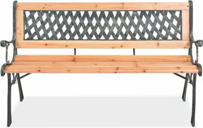 Immagine prodotto di Panchina da giardino 122 cm in legno