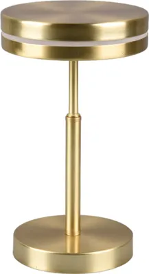 Zdjęcie produktu dla Lampa stołowa LED FRANKLIN złota 6W Ciepła biel 700lm metal wym:25x14x14cm IP20 Trio