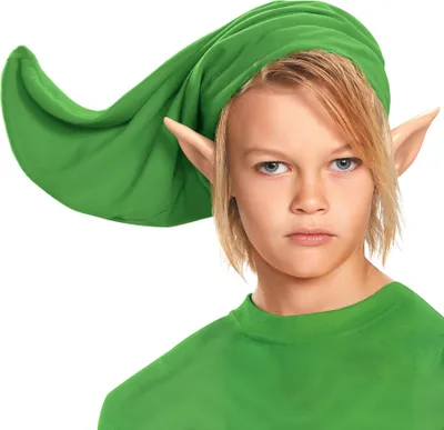 Produktbild von Link-Mütze und Ohren für Kinder Legend of Zelda-Kostümzubehör 2-teilig