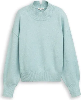 Produktbild von Oversize Strickpullover mit Stehkragen