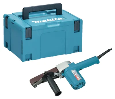 Obrázek produktu pro Makita 9031 J pásová bruska 550 W 30 mm + Makpac