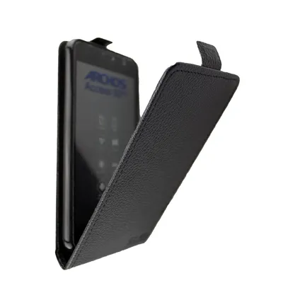 Image de caseroxx Housse de téléphone portable Flip Cover compatible avec Alba 5, étui pour smartphone Flip Cover