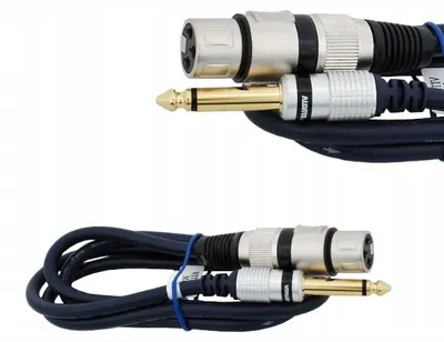 Produktbild von Vitalco MK17 Mikrofonkabel XLR Jack 6,3mm Mono 7.5m