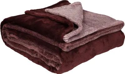 Produktbild von Betz Wohndecke 140x190 cm Kuscheldecke Tagesdecke  Farbe: rot