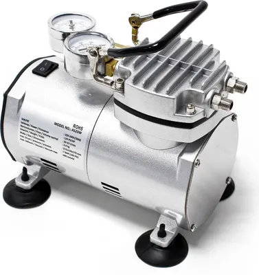 Obrázek produktu pro Airbrush Compressor AS20W Vakuová pumpa Airbrush Compressor 4 bar Single Cylinder