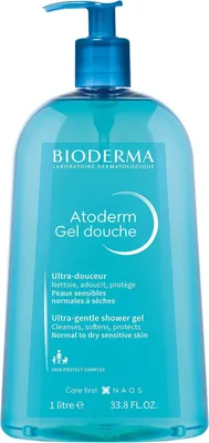Produktbild von Bioderma Atoderm, Duschgel, 1000 ml, Erwachsene, Unisex, Körper, trockene Haut, Empflindliche Haut