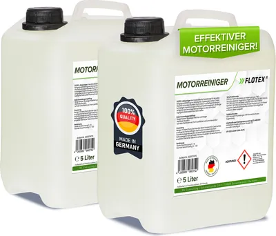 Produktbild von Flotex Motorreiniger 2x5L Reiniger-Konzentrat für den Motor Motorsystemreiniger