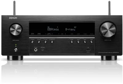Zdjęcie produktu dla Denon AVR-S970H, 85 W, 7.1 kan., 125 W, AAC, ALAC, FLAC, MP3, WAV, WMA, AM, FM, 500 W