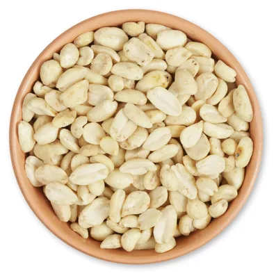 Produktbild von CJ Wildlife Blanchierte Erdnüsse Vogelfutter 10kg - geschält, halbiert - für Wildvögel ganzjährig - energiereich - ohne messbare Aflatoxine