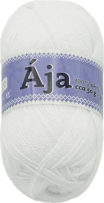Immagine prodotto di Filato AJA - 50g / 217 m - Bianco