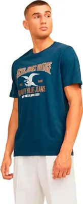 Produktbild von Jack & Jones Hudson Kurzarm-t-shirt Grau S Herren Grau S