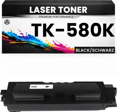 Produktbild von XL Toner kits kompatibel für Kyocera TK-580K FS-C5150DN P6021 in Schwarz