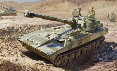 Immagine prodotto di Model Kit militare 3660 - Obice 2S1 Gvozdika S.P. (1:35)