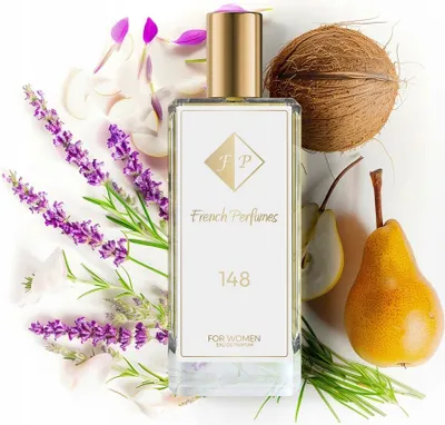 Produktbild von FP French Perfumes | Damenparfüm Nr. 148 – Clooudd – 104 ml – 20 % Parfümöl | Blumig-Fruchtig-Gourmand Damenduft –  Sinnlich & Langanhaltend