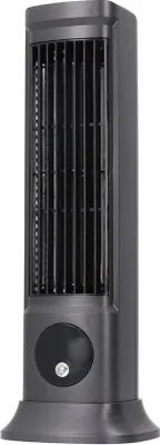 Imagen del producto de Ventilador de caja compacto y silencioso, con 3 velocidades, de 10 pulgadas, ajustable y de color