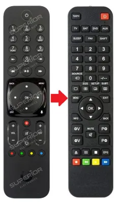 Produktbild von Ersatz Fernbedienung für Vodafone A224000 R327301A98-00016 Giga TV Cable Box 2