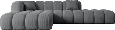 Produktbild von ALTDECOR Ecksofa in L-Form OLEA-L2 - 289x176x71 cm Duneklgrau - Corner Sofa Bett Eckcouch Couch Wohnlandschaft Cauchsofa