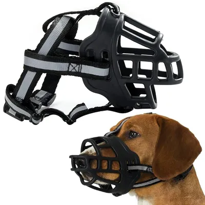 Imagen del producto de Bocadillo para perros de gran tamaño: bozal ajustable y cómodo