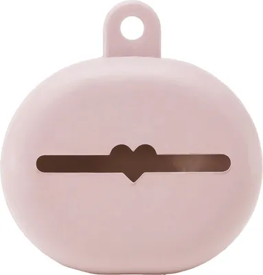 Produktbild von Hevea Schnullerbox aus Naturkautschuk Powder Pink