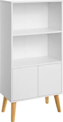 Produktbild von Skandinavisches weißes Bücherregal