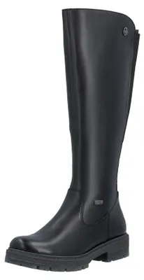 Produktbild von Rieker HWK Damen Stiefel Kunstleder Schwarz/schwarz