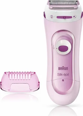 Image de BRAUN Silk-épil 5-100 Rasoir féminin, Couleur:Rose