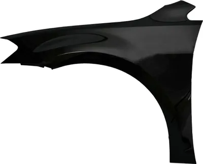 Productafbeelding van BLU Spatbord geschikt voor VW Volkswagen Golf VII 7 L041 LO41 Links Zwart Schwarz | 2012-2017 | Voorzijde | Gelakt | Montageklaar