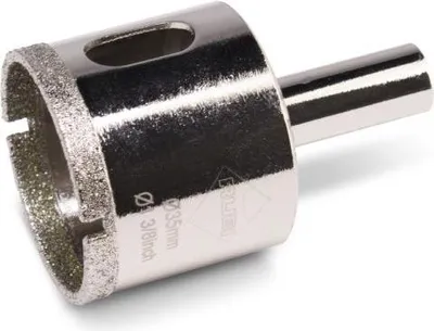Produktbild von Rubi Diamantbohrkrone Ø 35 mm Diamantbohrer Fliesenbohrer Glas- Stein Bohrkrone