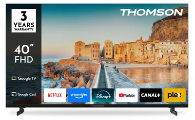 Produktbild von Thomson 40FG2S15, 101,6 cm (40"), 1920 x 1080 Pixel, LCD, Smart-TV, WLAN, Schwarz