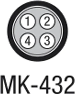 Produktbild von DAP MK-432 Studio Multicore 4adriges Kabel - doppelt geschirmt
