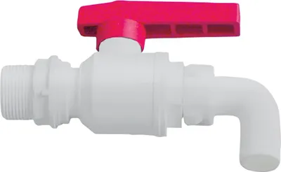 Image de Robinet De Vidange Sortie Coudée 25 Mm
