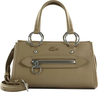 Immagine prodotto di LACOSTE borsetta borsa a tracolla Celys Top Handle Bag Viennois marrone chiaro