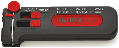 Produktbild von Knipex 12 80 100 SB, 34 g, Grau, Rot